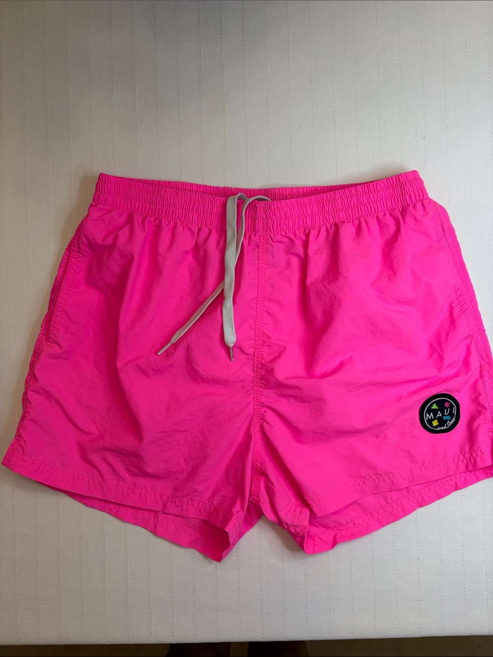 Maui and Sons Neon Pink Women's Athletic Shorts
